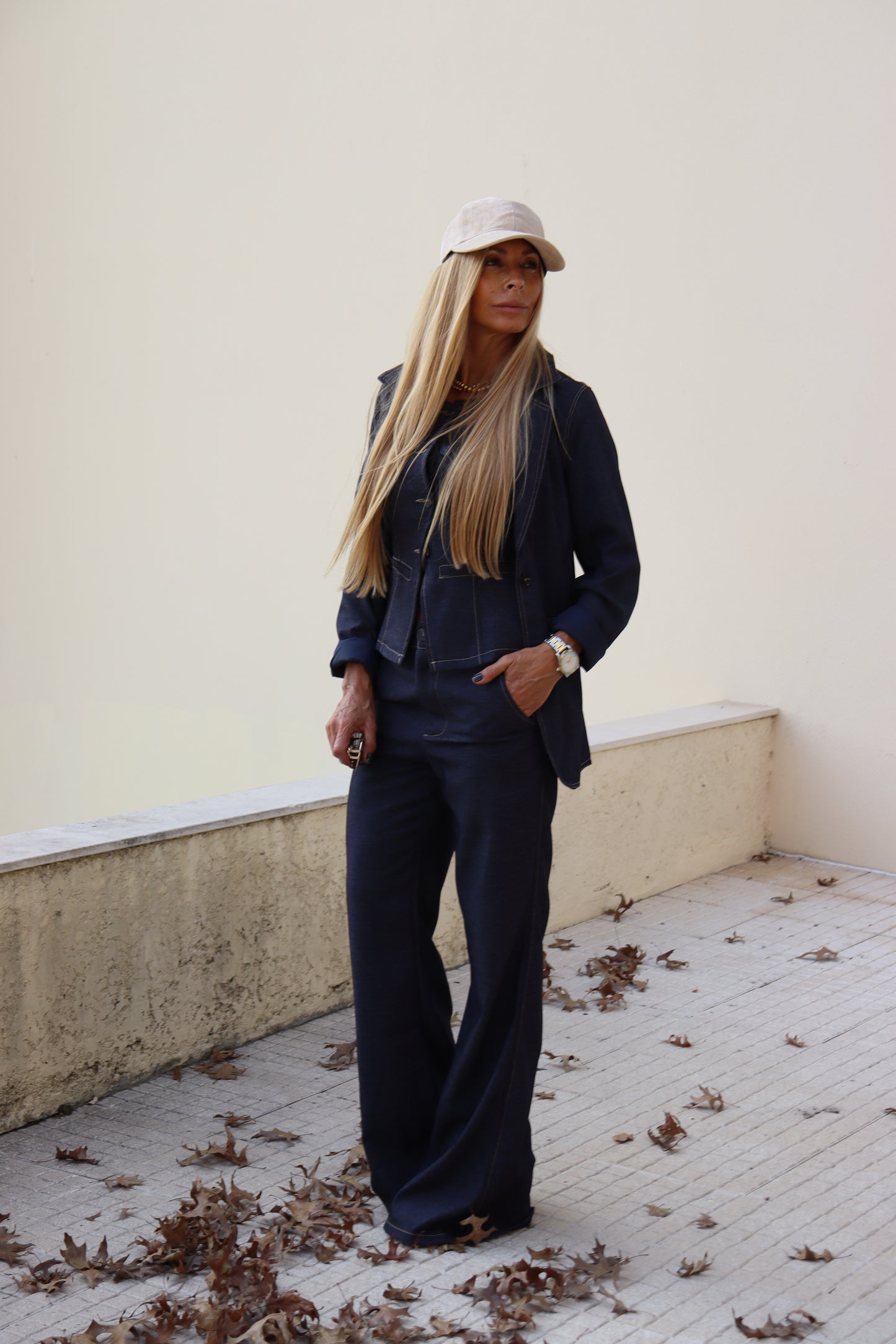 Conjunto- Blazer, Colete e Calça