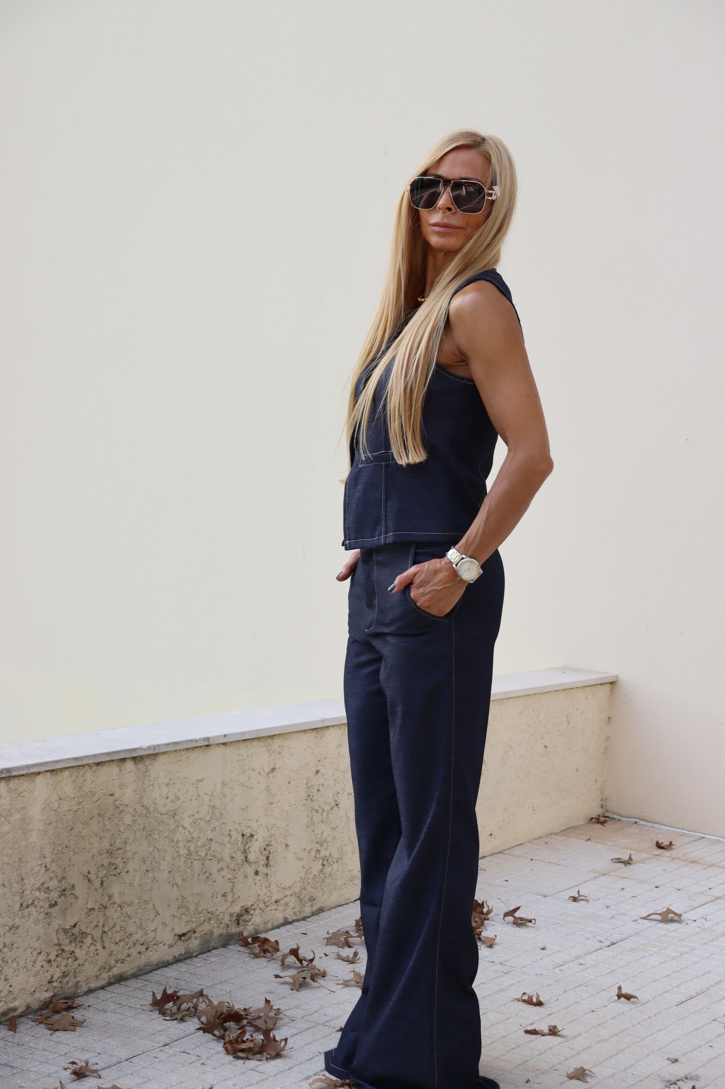 Conjunto- Blazer, Colete e Calça